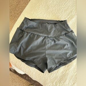 Women's Black Athletic Shorts